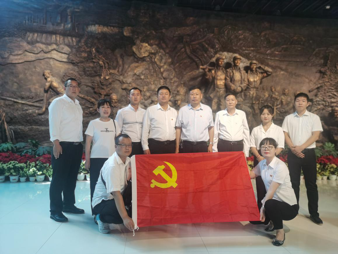 旅行红色教育基地“三五九旅”纪念馆 ——阿克苏能源公司暂时党支部开展“学党史 守初心 铸忠诚”主题党日活动-党史专题